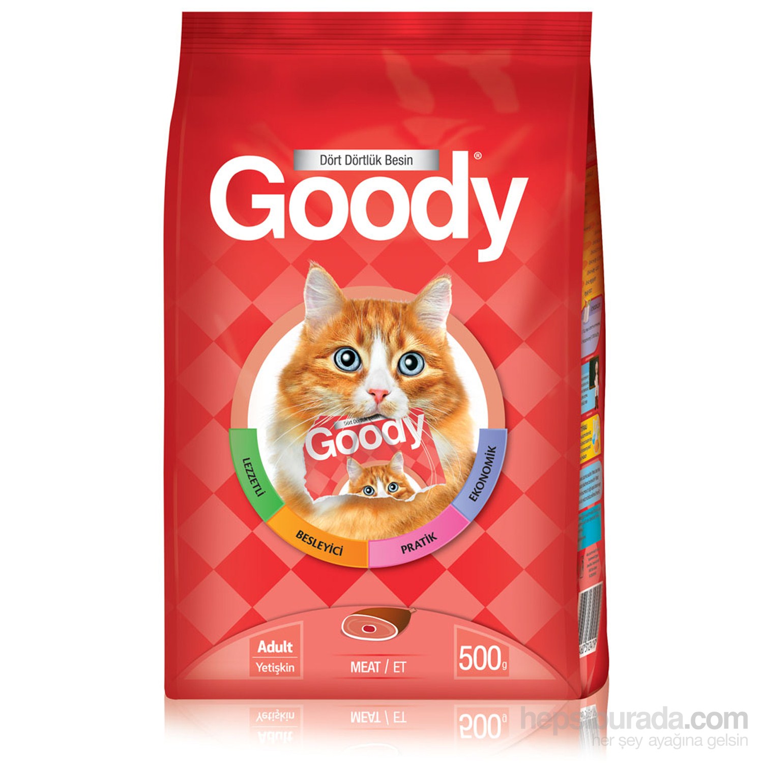 Goody Etli Kedi Maması 0,5 Kg