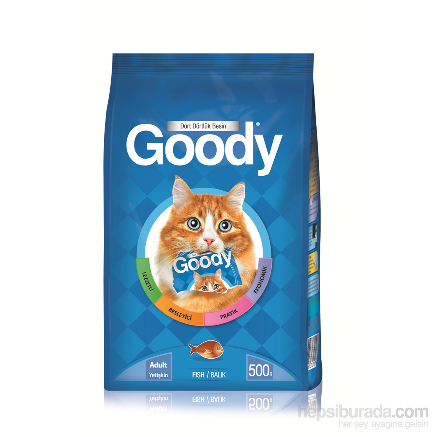 Goody Balıklı Kedi Maması 0,5 Kg