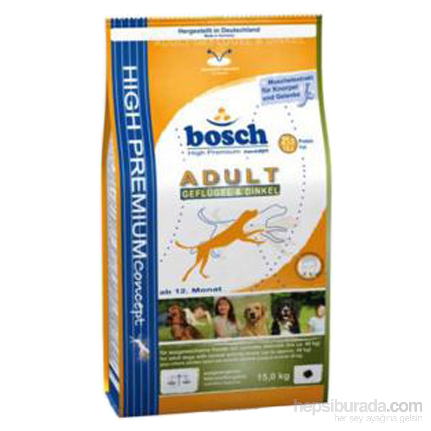 Bosch Tavuklu Köpek Maması 15 kg