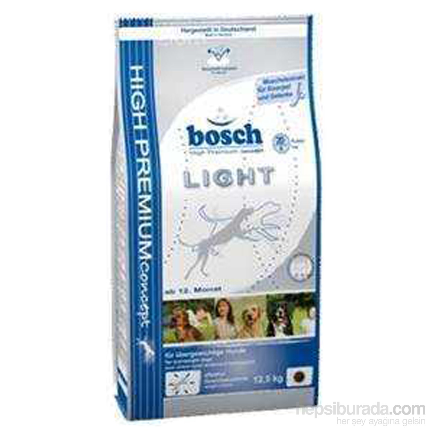 Bosch Light Özel Diyet Förmüllü Kuru Köpek Maması 12.5 Kg