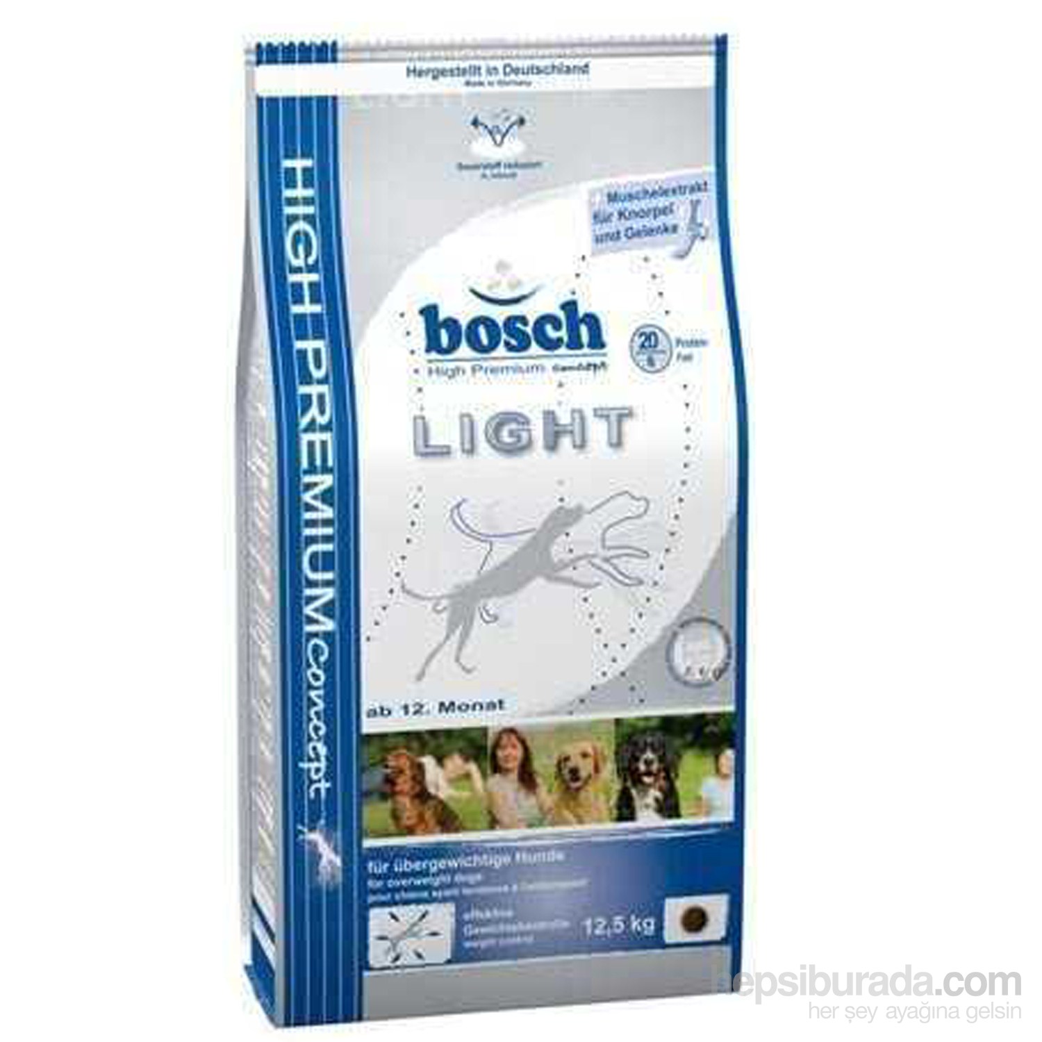 Bosch Light Diyet Formüllü Köpek Maması 2.5 Kg