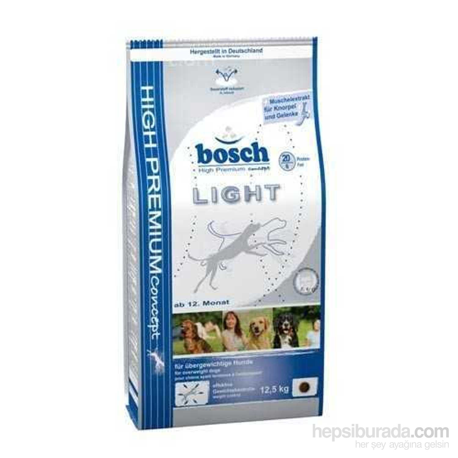 Bosch Light Diyet Formüllü Köpek Maması 12.5 Kg