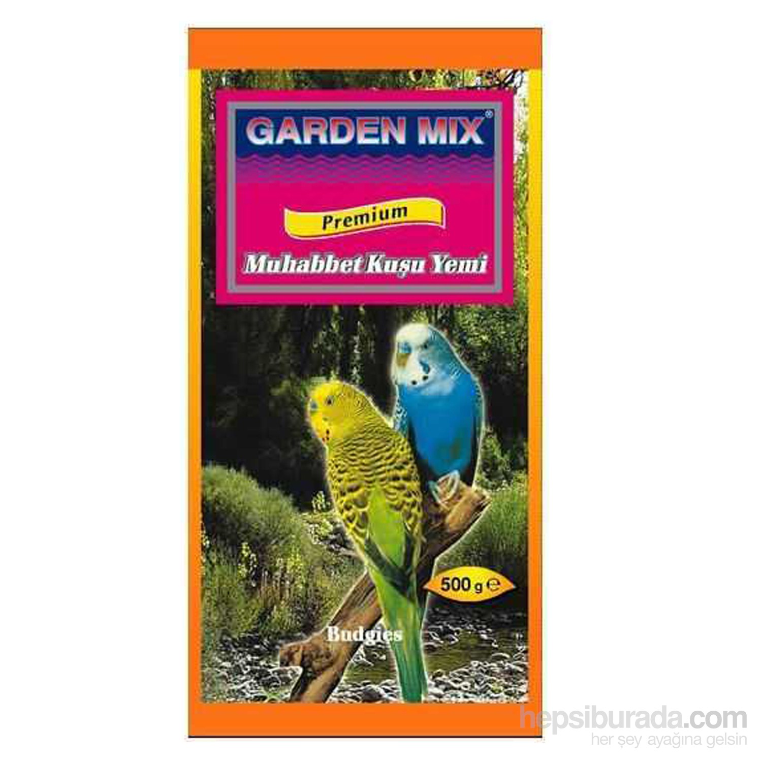 Gardenmix Muhabbet Kuşu Yemi 400Gr.