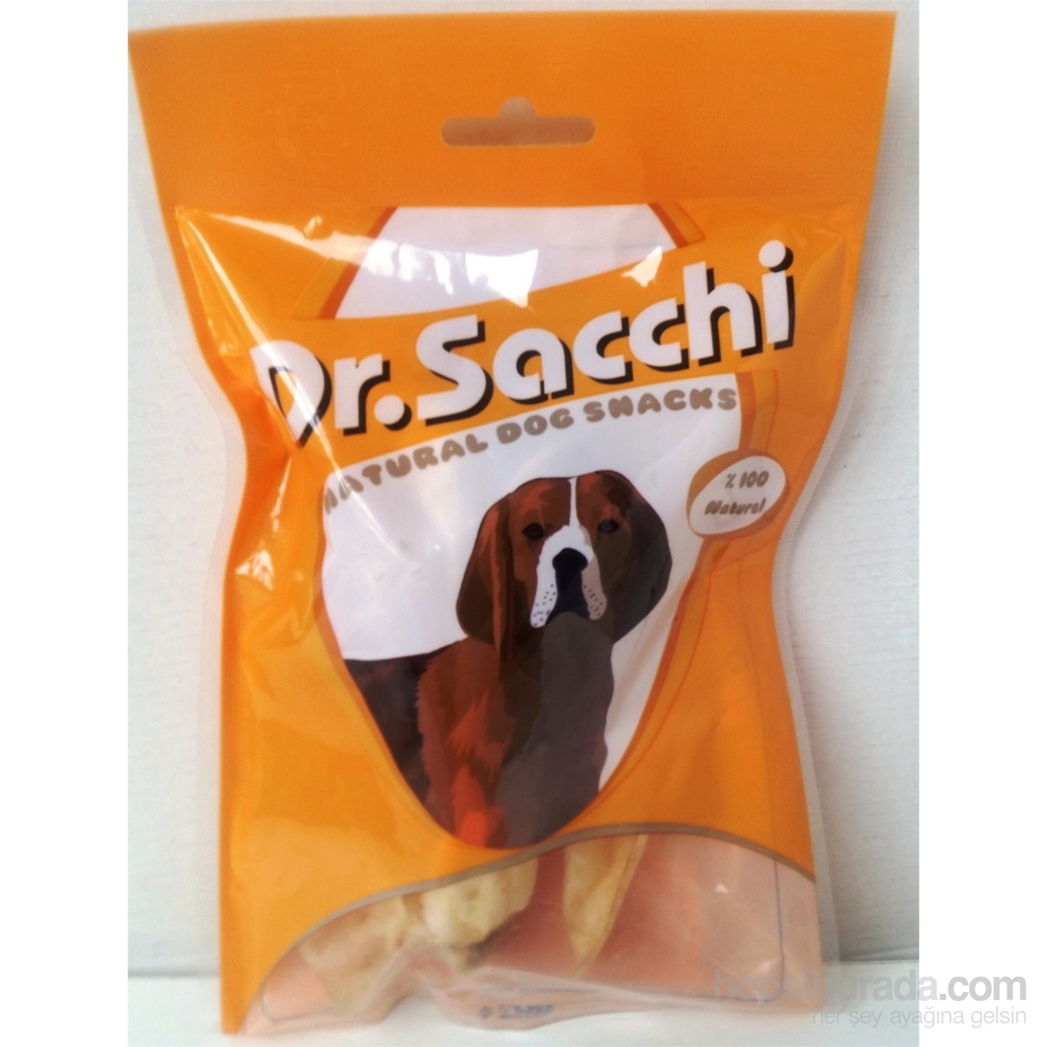 Dr.Sacchi Köpek Ödülü-Doğal Kuzu Kulak 75gr kk Fd