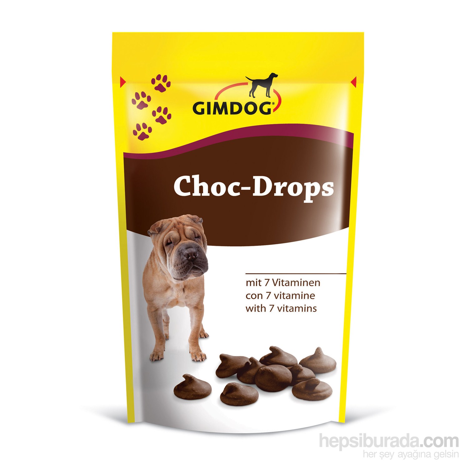 Gimdog Chocodrops - Çikolatalı Ödül Tableti 75gr