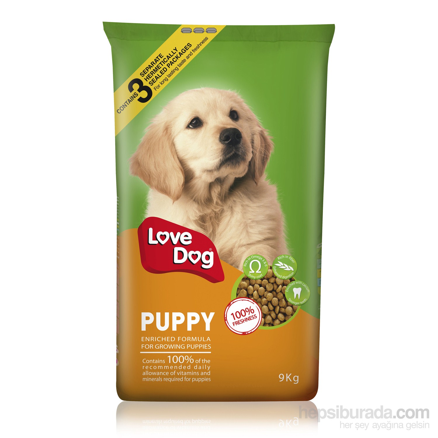 Love Dog Puppy Yavru Köpek Maması 9Kg