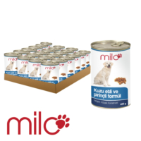 Milo Kuzu&Pirinçli Köpek Konservesi 400 gr x 24'lü gk