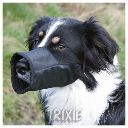 Trixie Köpek Ağızlık, L Kısa 30cm Siyah