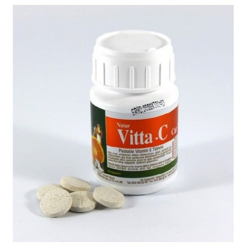 Natur Vitta C Kedi Ve Köpekler İçin C Vitamini 50 Tablet Fiyatı