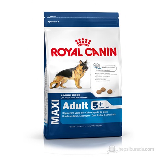 Royal Canin Maxi  Adult +5 Büyük Irk Yaşlı Köpek Maması 15 Kg