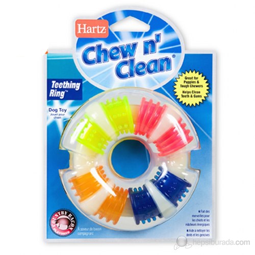 Hartz Chew n' Clean Teething Ring Köpek Diş Bakım Oyuncağı