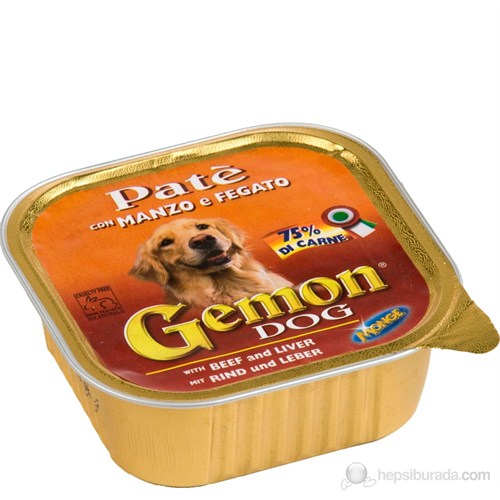 Gemon Köpek Pate Sığır eti&Ciğerli 300 Gr