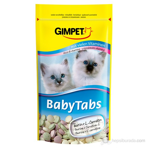 Gimpet Baby Tabs-  Yavru Kediler İçin Vitamin Tableti 50 gr