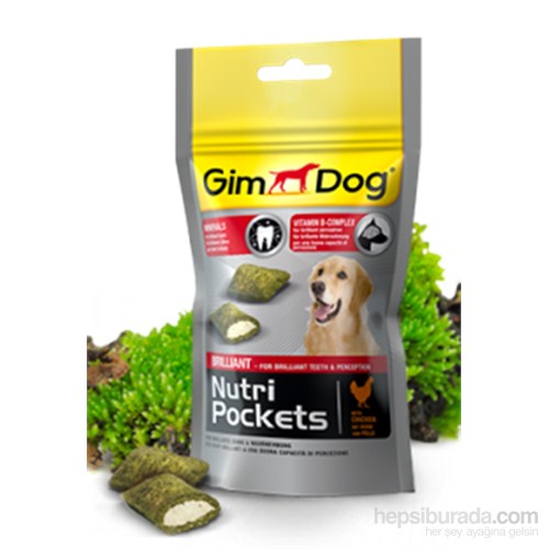Gimdog Nutripockets Brilliant Köpek Ödülü 60Gr