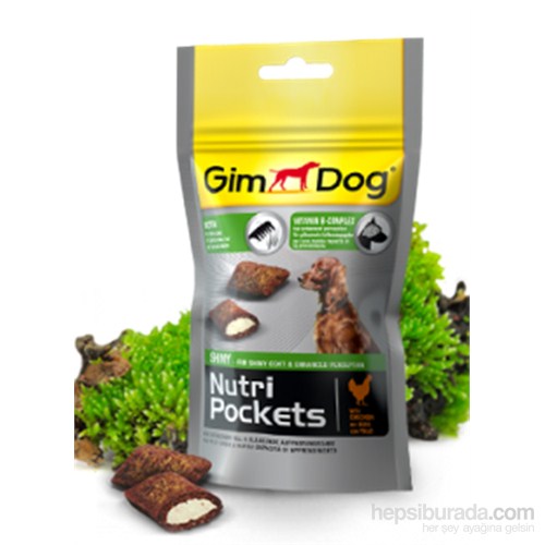 Gimdog Nutripockets Shine Köpek Ödülü 60Gr