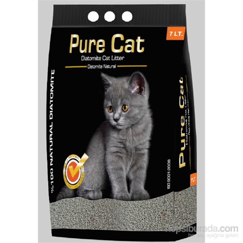 Pure Cat Diatomit Natural Kedi Kumu 7 lt