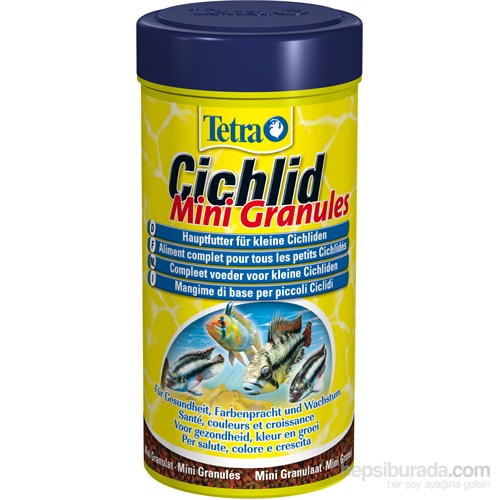 Tetra Cichlid Mini Granules 250 Ml Balık Yemi