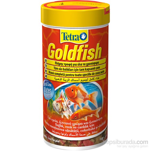 Tetra Goldfısh Balık Yemi 250Ml