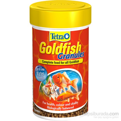 Tetra Goldfish Granules Balık Yemi 100 ml
