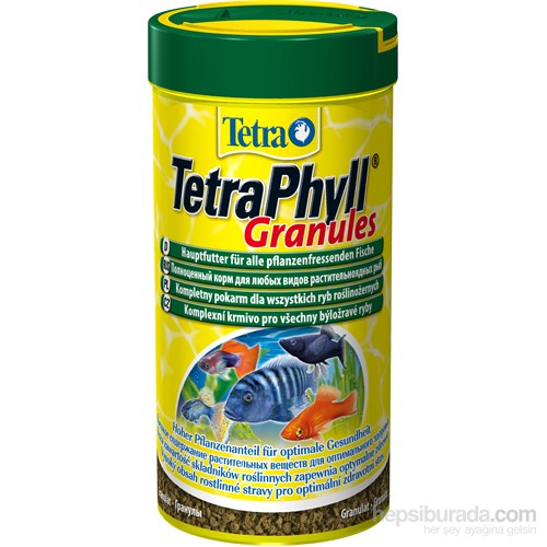 Tetra Phyll Granules Balık Yemi 250Ml