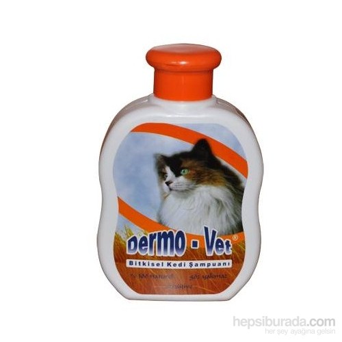 Dermo-Vet Göz Yakmayan Bitkisel Kedi Şampuanı 250Ml