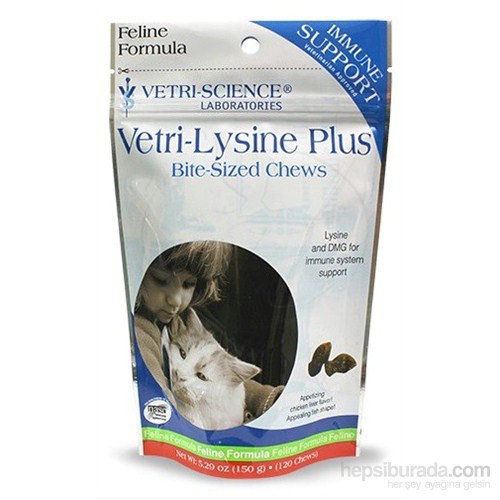 Vetri-Sience Lysine Plus Bağışıklık Sistemini Güçlendirici Kedi Ödül Tableti
