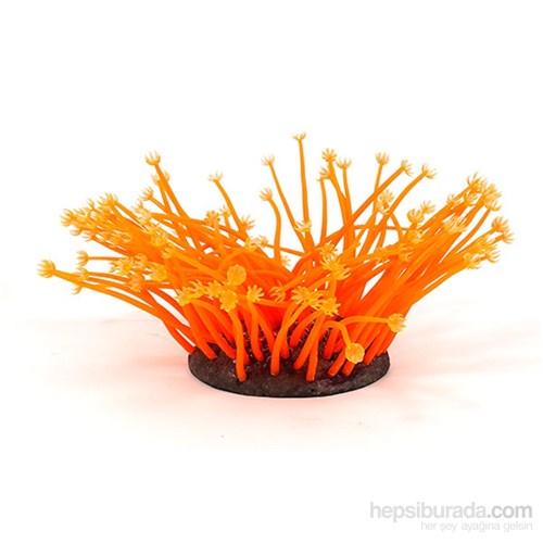 Akvaryum Dekor Neon Coral (L) Orange