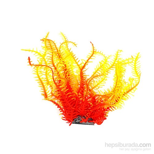 Akvaryum Dekor Glowlight Coral (Xl) Yellow-Orange