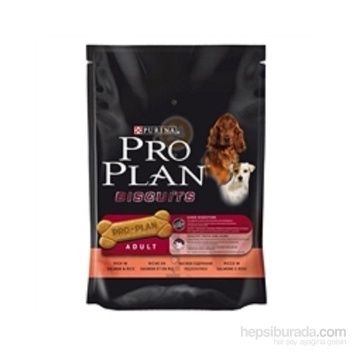 Pro Plan Yetişkin Köpekler İçin Somonlu ve Pirinçli Bisküvi 400 Gr (Adult Biscuits Salmon and Rice)