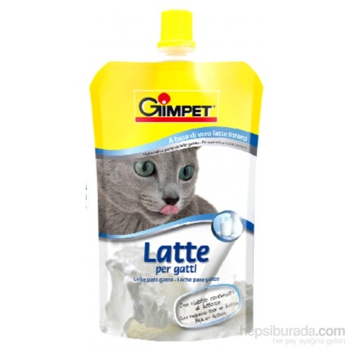 Gimcat Cat Milk Latte - Likit Kedi Sütü 200 ml