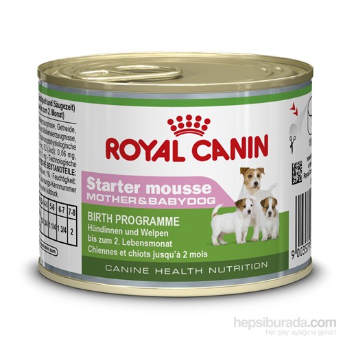Royal Canin Shn Starter Mousse Yavru Köpek Konservesi 195 Gr