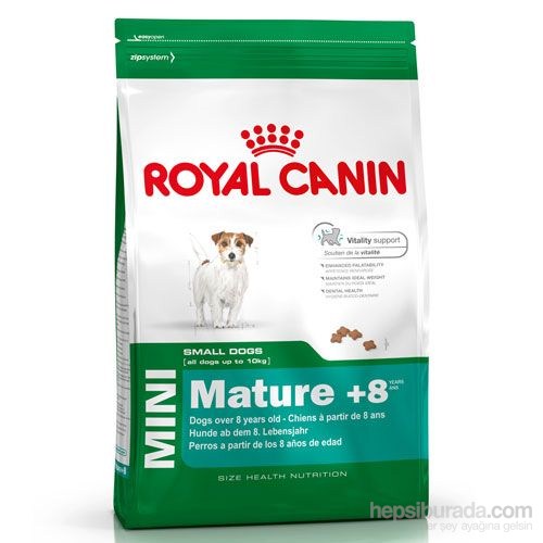 Royal Canin Mini Mature +8 Küçük Irk Yaşlı Köpek Maması 8 Kg.