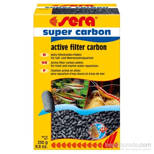 Sera Super Carbon Filtre Malzemesi 1000 Gram