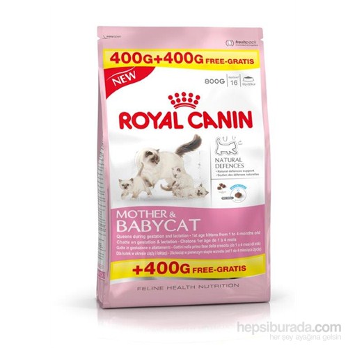 Royal Canin Fhn Babycat Yavru Kedi Maması 400 Gr + 400 Gr