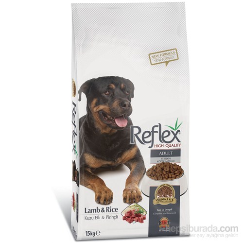 Reflex Adult Dog Kuzu Etli &amp; Pirinçli Yetişkin Köpek Maması Fiyatı