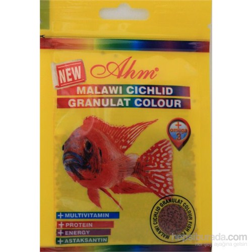 Ahm Marin Malawi Cichlid Colour Granulat 15 Gr. 12Li Paket