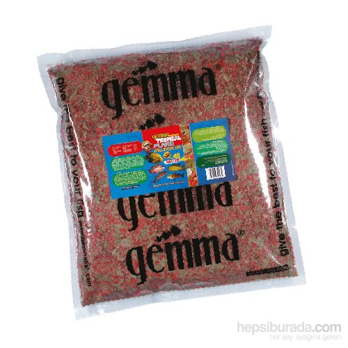 Gemma Super Pro Tropical Flake Balık Yemi 1000 Gr. (Poşet)
