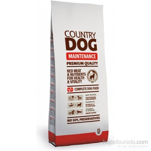 Country Dog Maintenance Etli Yetişkin Köpek Maması 15 Kg