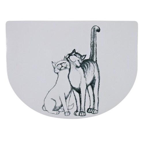 Pussy Cat - Kedi Mama Servisi, 40×30 cm, Yarım Daire
