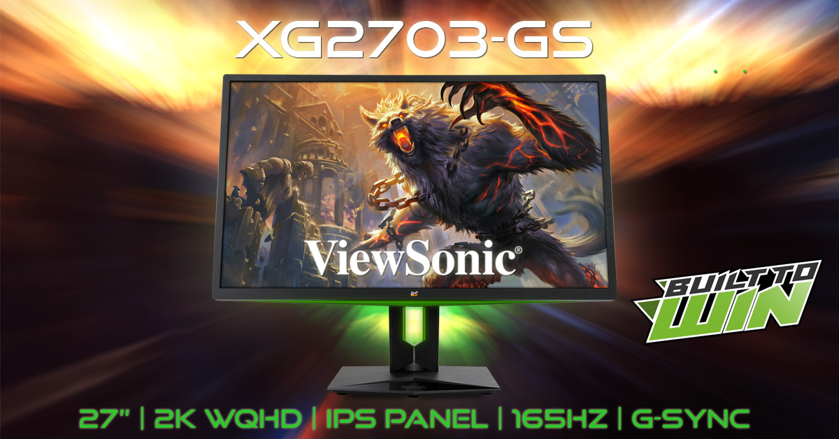 Viewsonic XG2703-GS 27 4ms (HDMI+Display) WQHD IPS G-SYNC Fiyatı