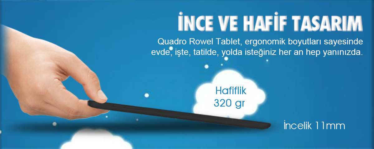 quadro, rowell, rowell, rt-989x, android tablet, 7 inç tablet, 7"