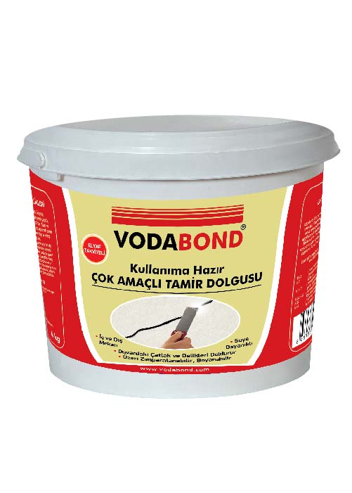 Vodabond Çok Amaçlı Tamir Dolgusu 1 Kg Beyaz Fiyatı