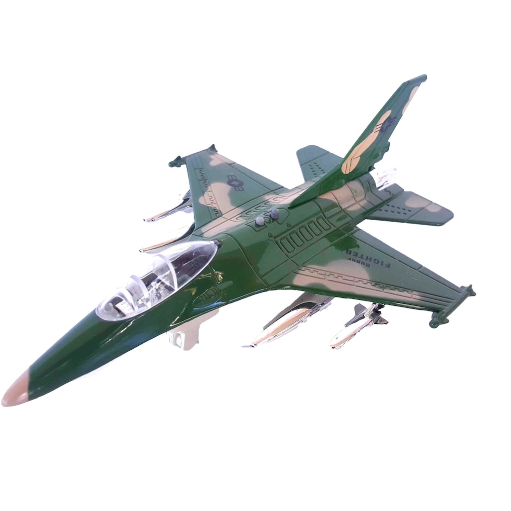 parlatıcısı başla Güvence vermek  Can Oyuncak F16 Uçak Metal Çek Bırak Sesli Savaşçı Uçağı Fiyatı