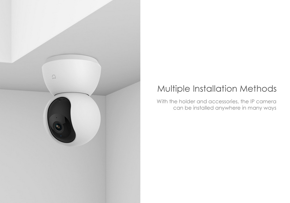 Xiaomi mijia Smart 720P WiFi IP Camera Pan-tilt Version Night Vision / 360 Degree View