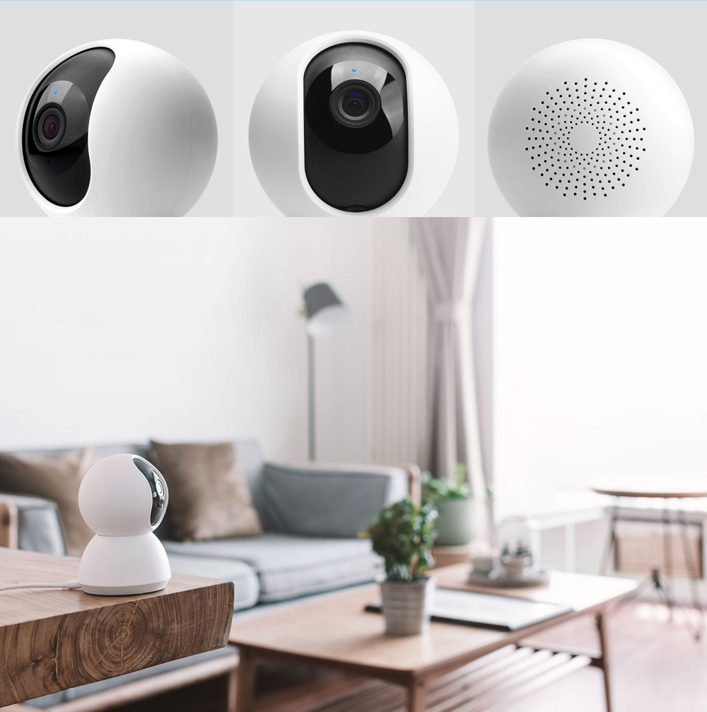 Xiaomi mijia Smart 720P WiFi IP Camera Pan-tilt Version Night Vision / 360 Degree View