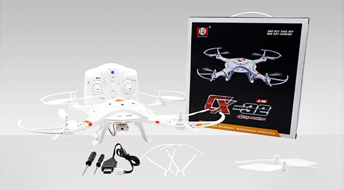 CHEERSON CX - 32C 2.4G Quadcopter- Siyah CHEERSON CX - 32C 2.4G Quadcopter- Siyah