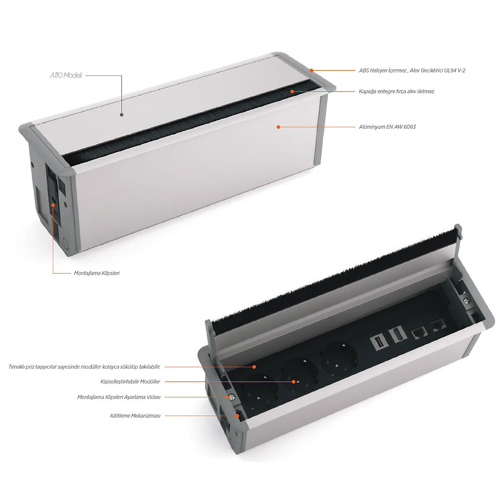 HirdavatSatis.com - Doğuş Plastik A100 Serisi Priz Kutuları