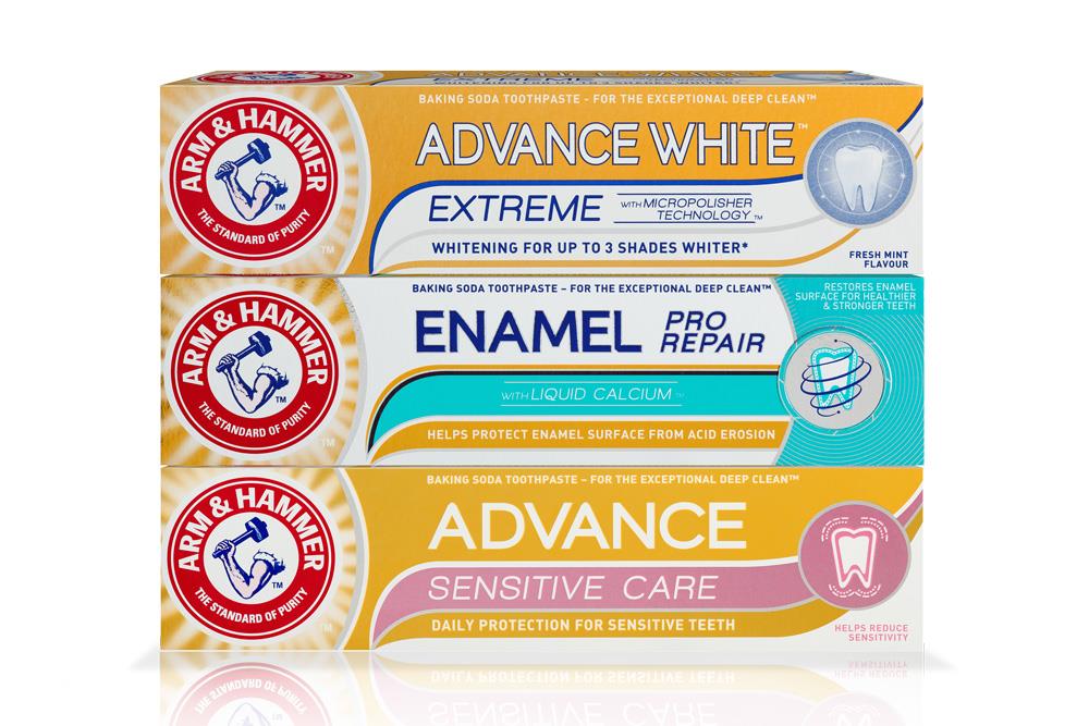 Arm&Hammer 3'lü Set Advance White Enamel Pro Repair Fiyatı