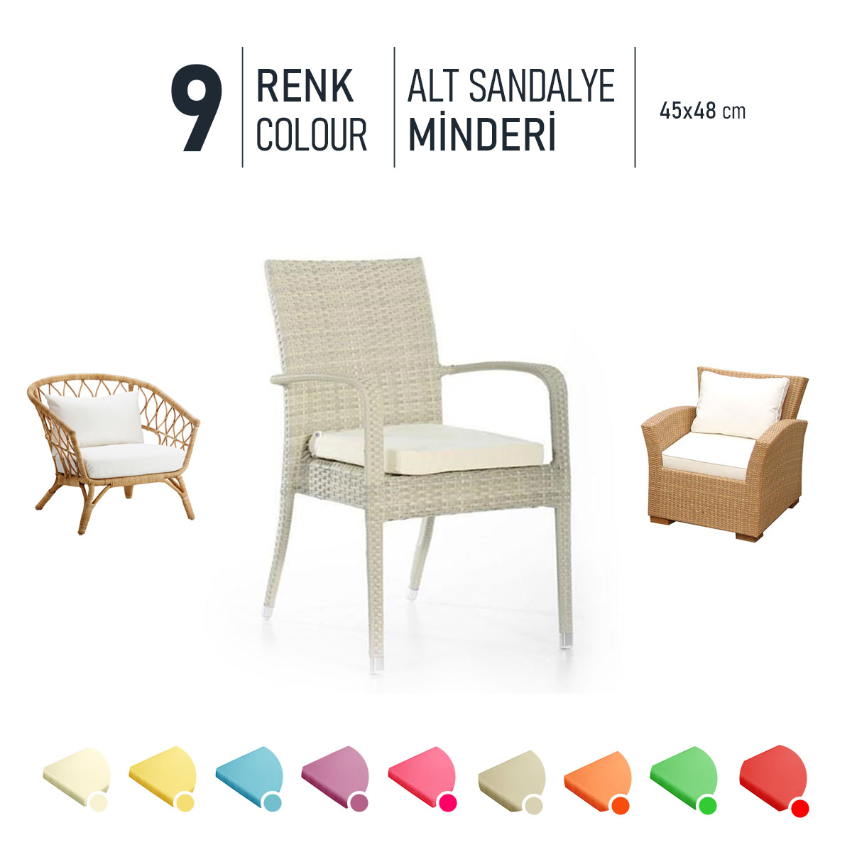 Sezon Trendi 45 X 48 Cm Alt Sandalye Minderi Murdum Fiyati Sezon Trendi 45 X 48 Cm Alt Sandalye Minderi Murdum Fiyati