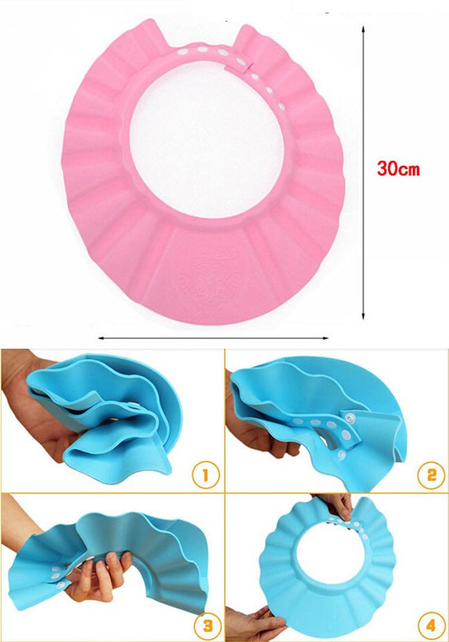 Tvet Ayarlanabilir Bebek Banyo Şapkası Mavi T036459 Fiyatı